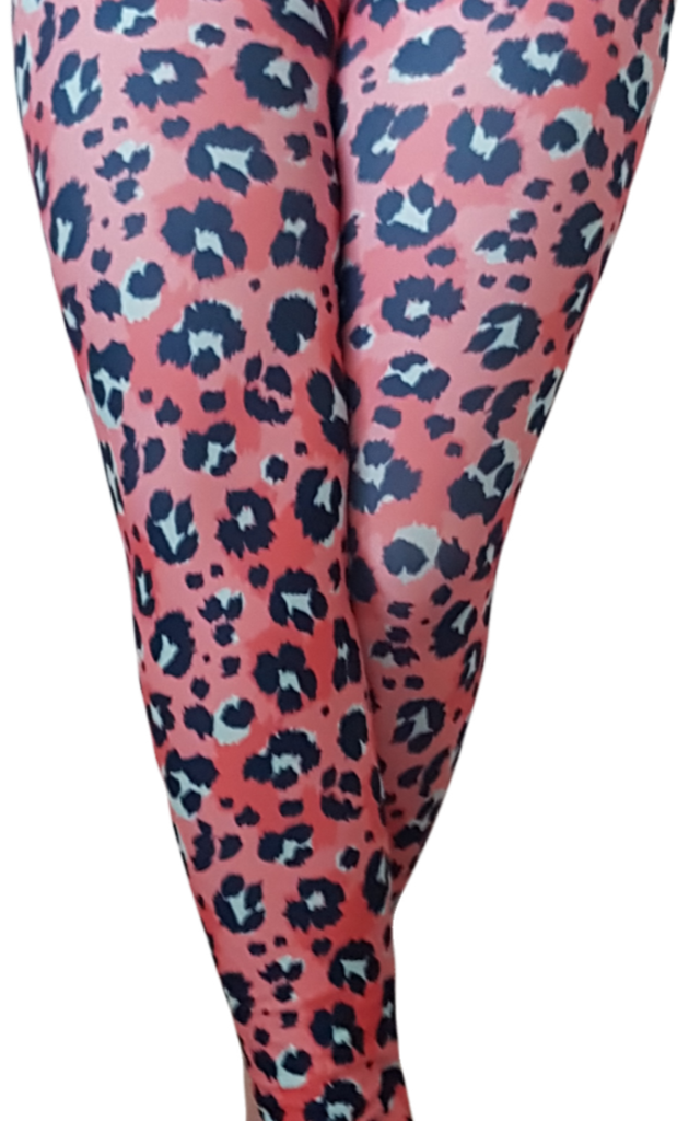 Love Nelli Buttery Soft Leggings With Leopard Print 
