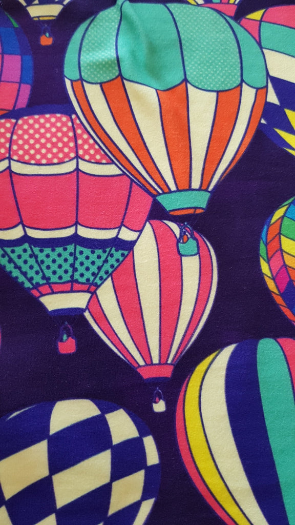 Love Nelli Buttery Soft Capri Leggings With Hot Air Balloons