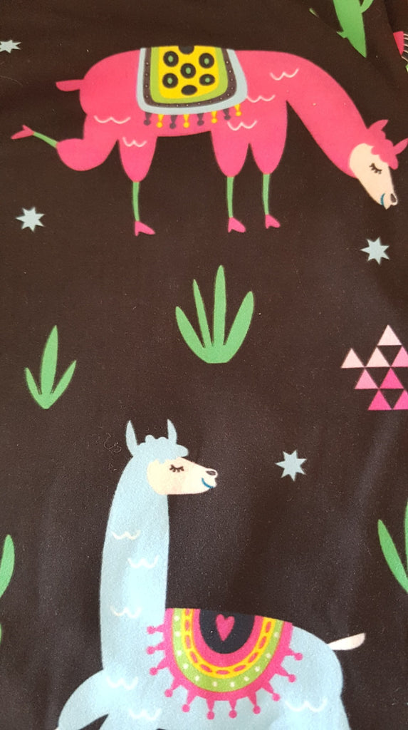 Love Nelli Buttery Soft Leggings With Cactus & Llamas