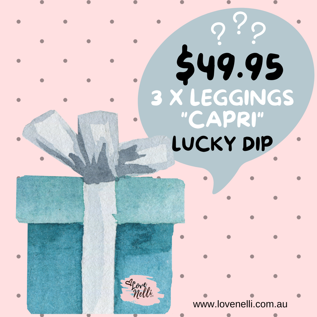 Leggings Lucky Dip Capri Length – Love Nelli