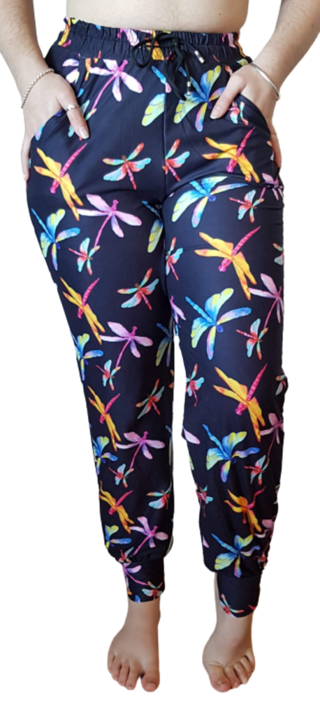 Love Nelli Buttery Soft Joggers With Pockets Dragonfly