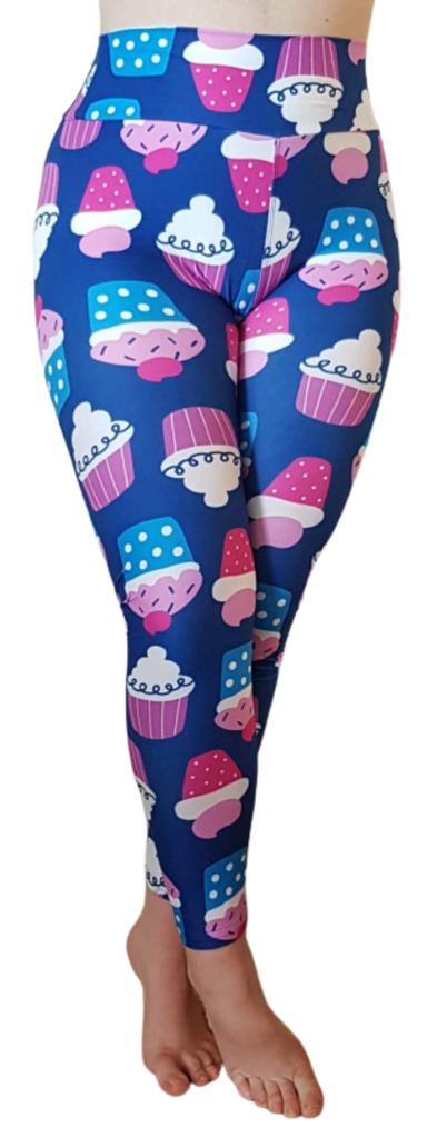Love Nelli Buttery Soft Leggings With Cupcakes