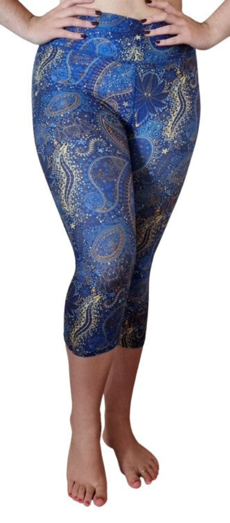 Love Nelli Buttery Soft Leggings With Paisley Constellation 