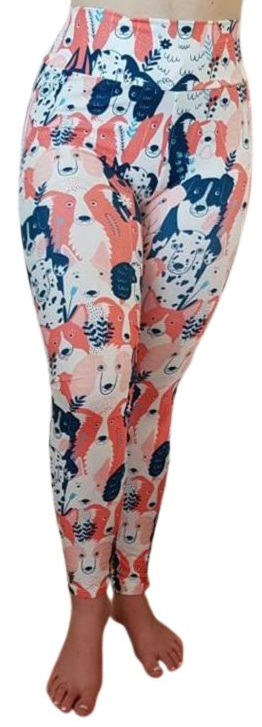 Love Nelli Buttery Soft Leggings With Dogs