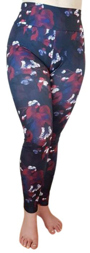 Love Nelli Buttery Soft Leggings With Berries 