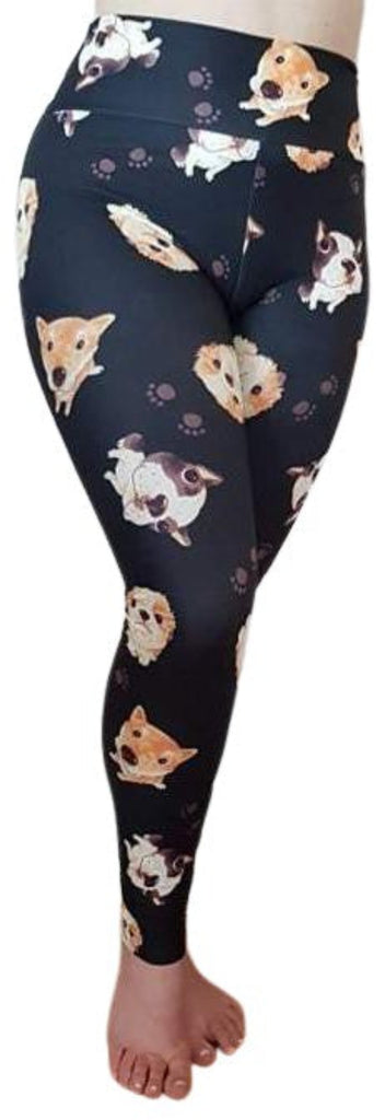 Love Nelli Buttery Soft Leggings With Dogs & Paws