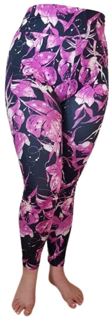 Love Nelli Buttery Soft Leggings With Pink Orchid