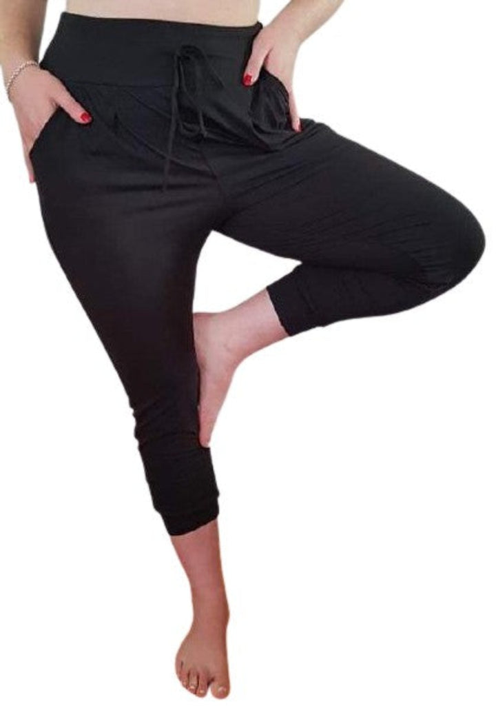 Love Nelli Buttery Soft Joggers With Pockets Black