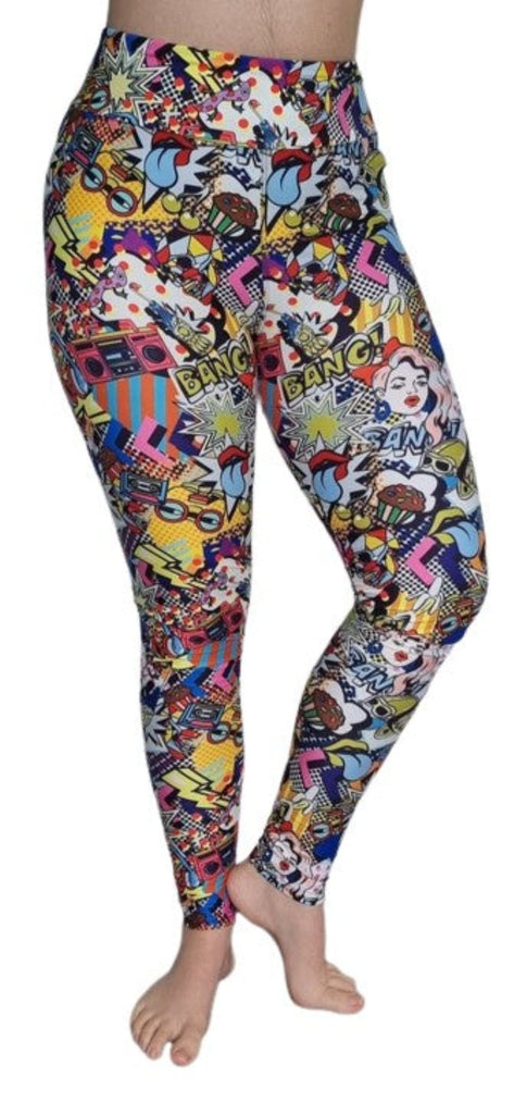 Love Nelli Buttery Soft Leggings With Rainbow Lotus Flower