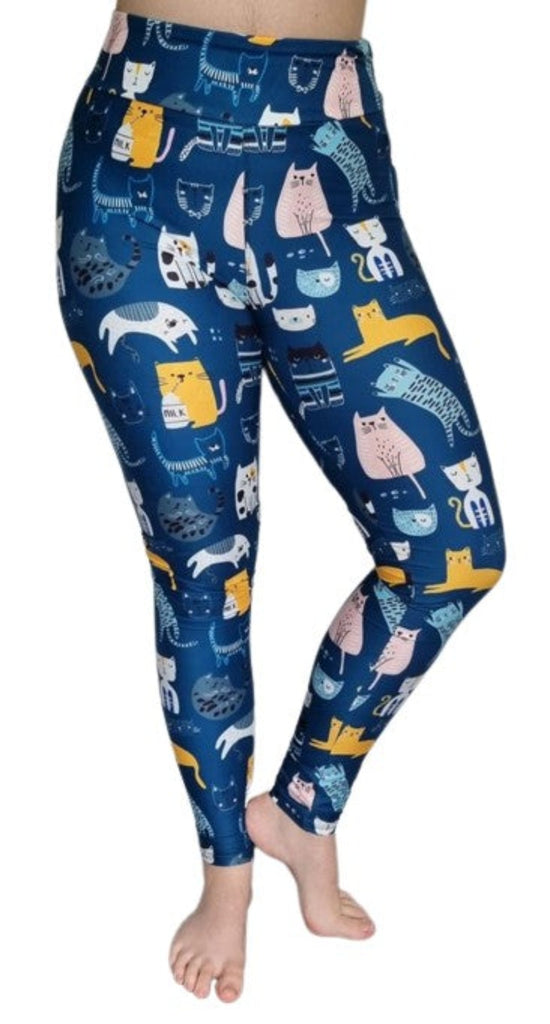 Love Nelli Buttery Soft Leggings With Cats