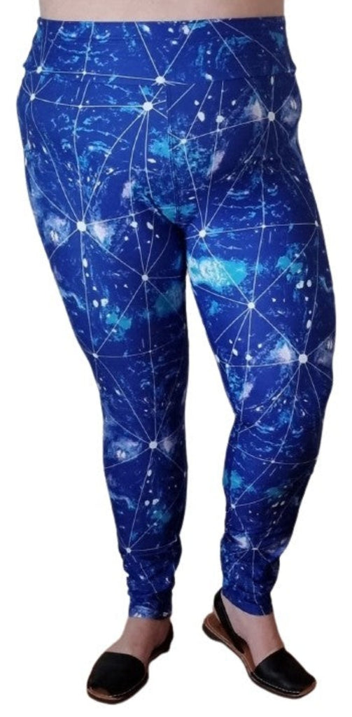 Love Nelli Buttery Soft Leggings With Star Galaxy