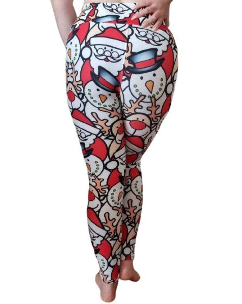 Love Nelli Buttery Soft Leggings With Christmas Characters