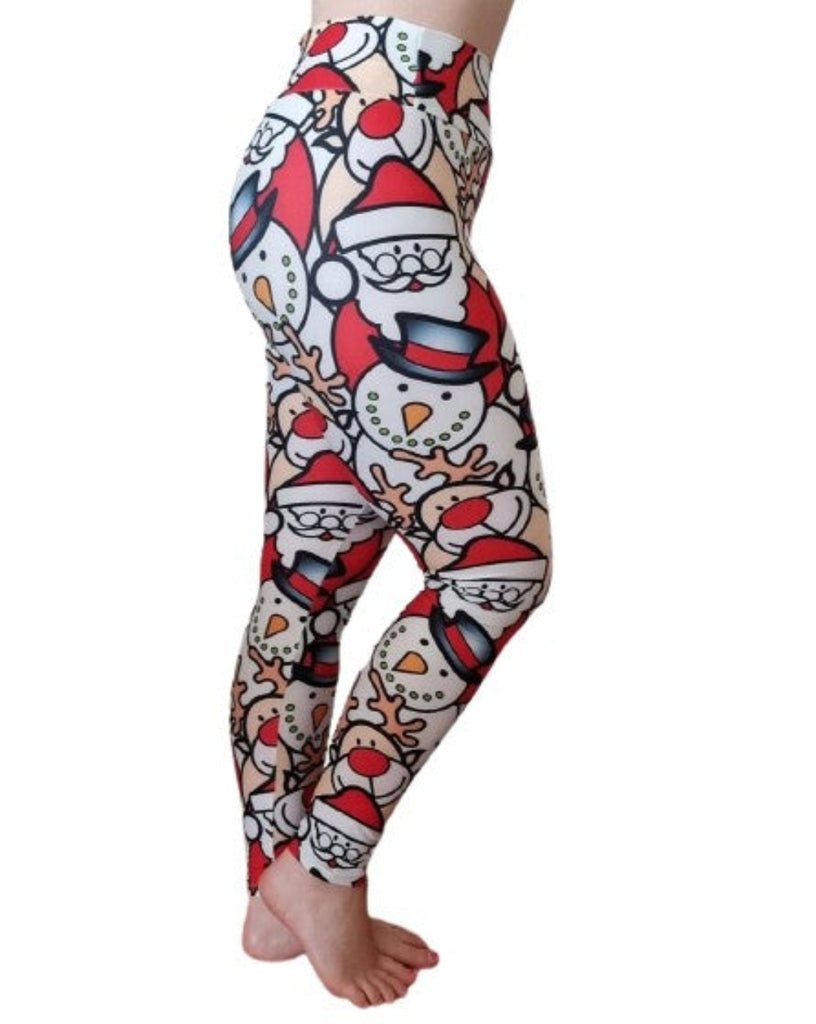 Love Nelli Buttery Soft Leggings With Christmas Characters