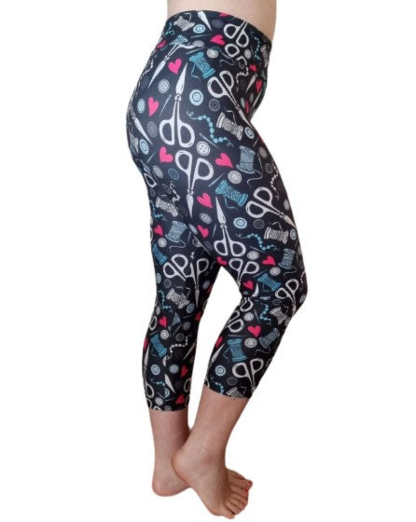 Love Nelli Buttery Soft Leggings With Crafting Accessories