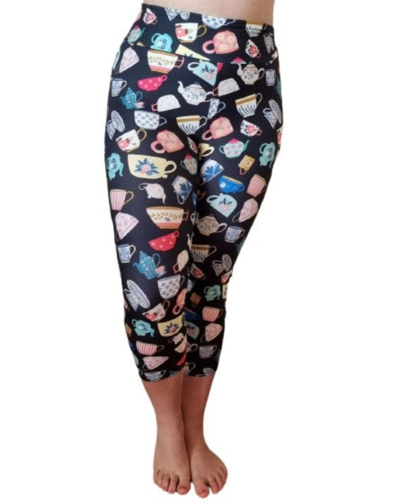 Love Nelli Buttery Soft Leggings With Teacups