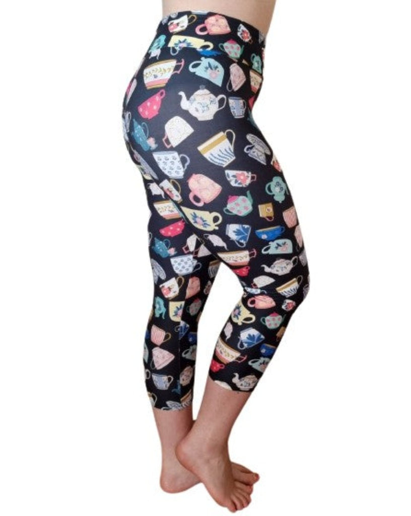 Love Nelli Buttery Soft Leggings With Teacups